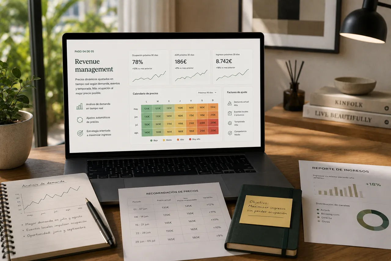 Revenue management and dynamic pricing for vacation rental